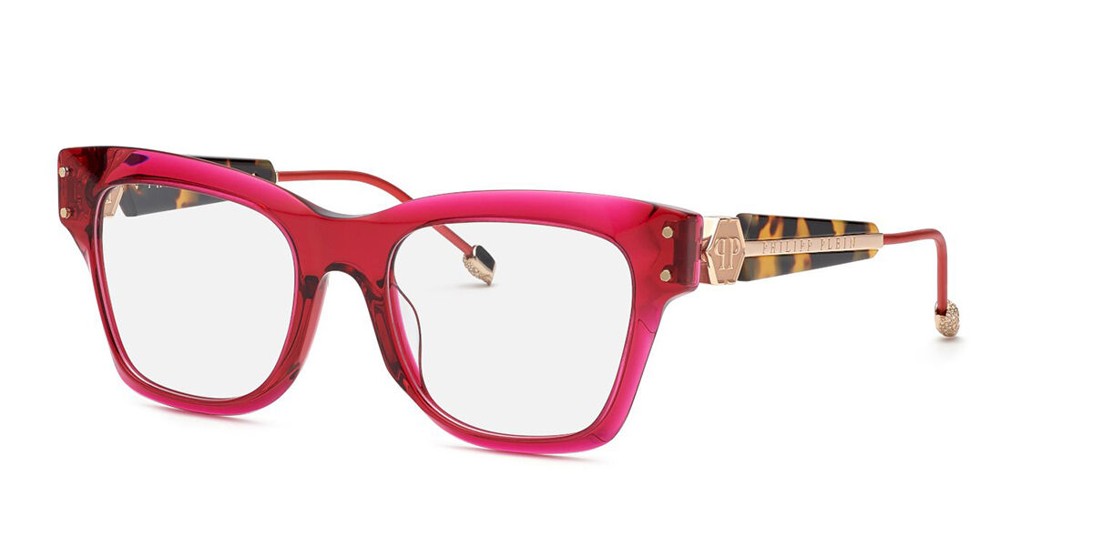 Image of Philipp Plein VPP125S 0AGN Gafas Recetadas para Mujer Rojas ESP