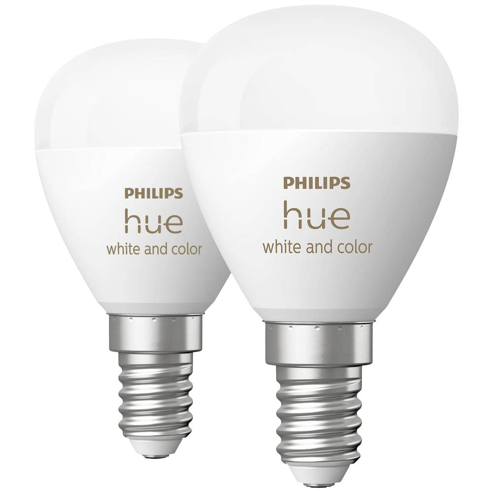 Image of Philips Lighting Hue LED light bulb 8719514491281 EEC: F (A - G) Hue White & Color Ambiance Luster E14 51 W EEC: F (A -
