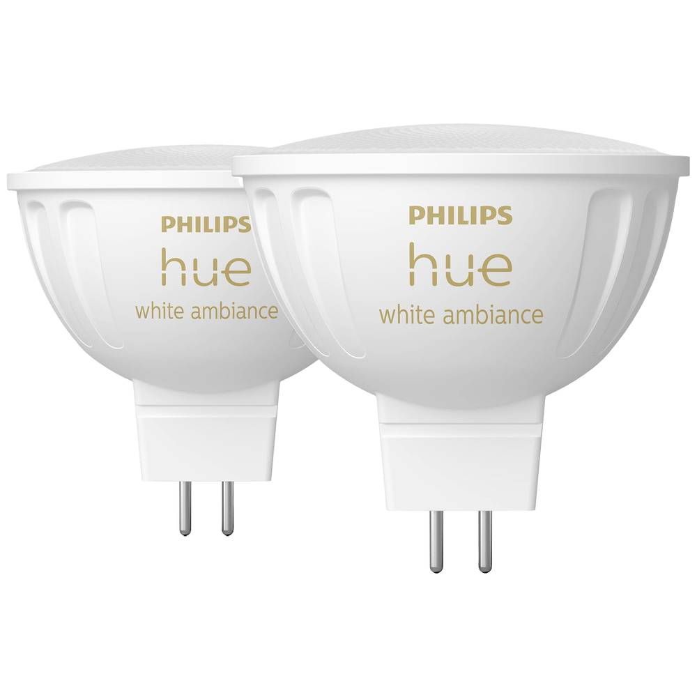 Image of Philips Lighting Hue LED light bulb 8719514491588 EEC: G (A - G) Hue White Ambiance GU53 EEC: G (A - G)