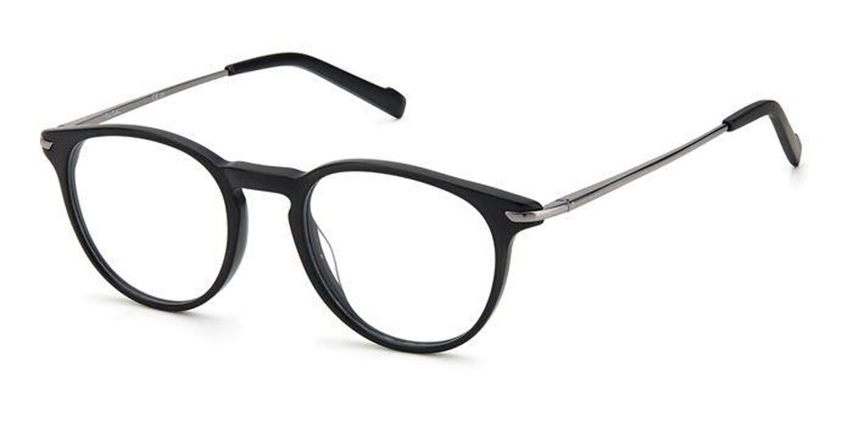 Image of Pierre Cardin PC 6236 003 49 Czarne Męskie Okulary Korekcyjne PL