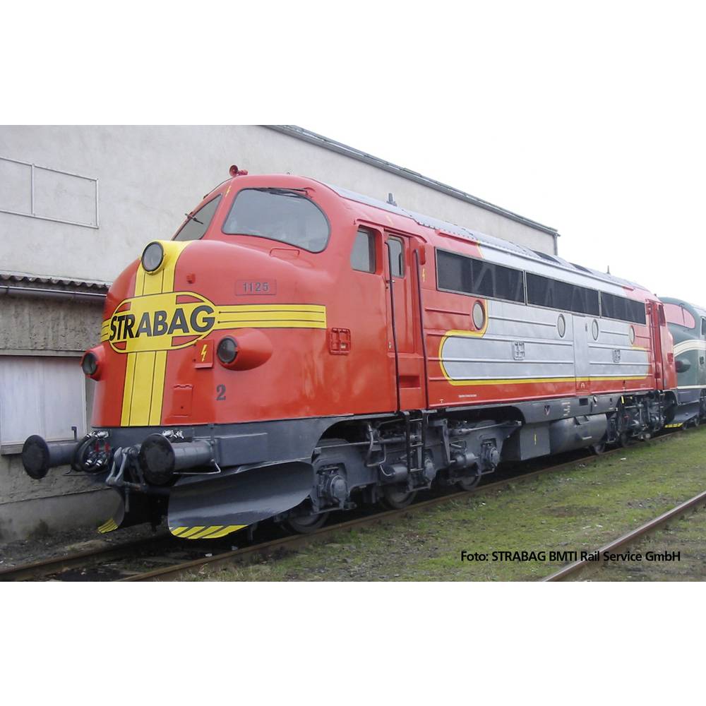 Image of Piko H0 52490 H0 Diesel loco Nohab from Strabag