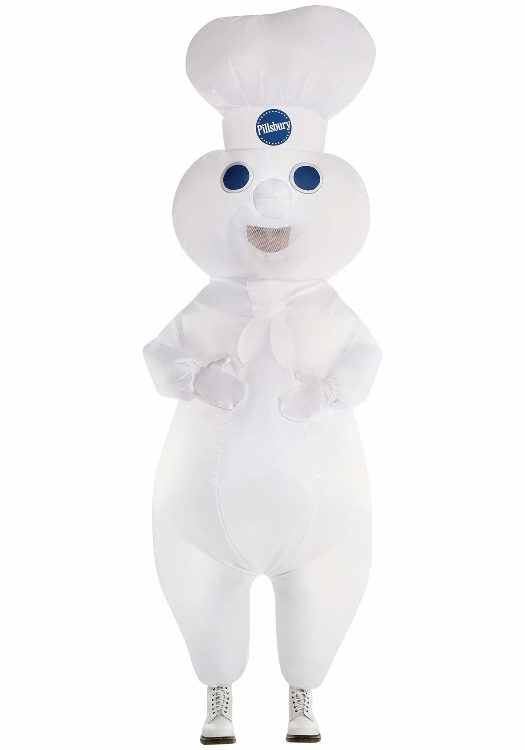 Image of Pillsbury Doughboy Adult Inflatable Costume ID AM8406164-ST
