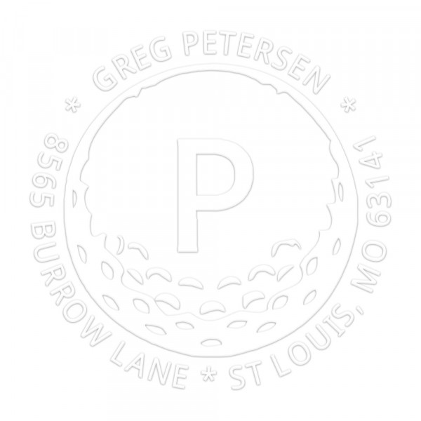 Image of Pince &agrave gaufrer monogramme ronde - Golf