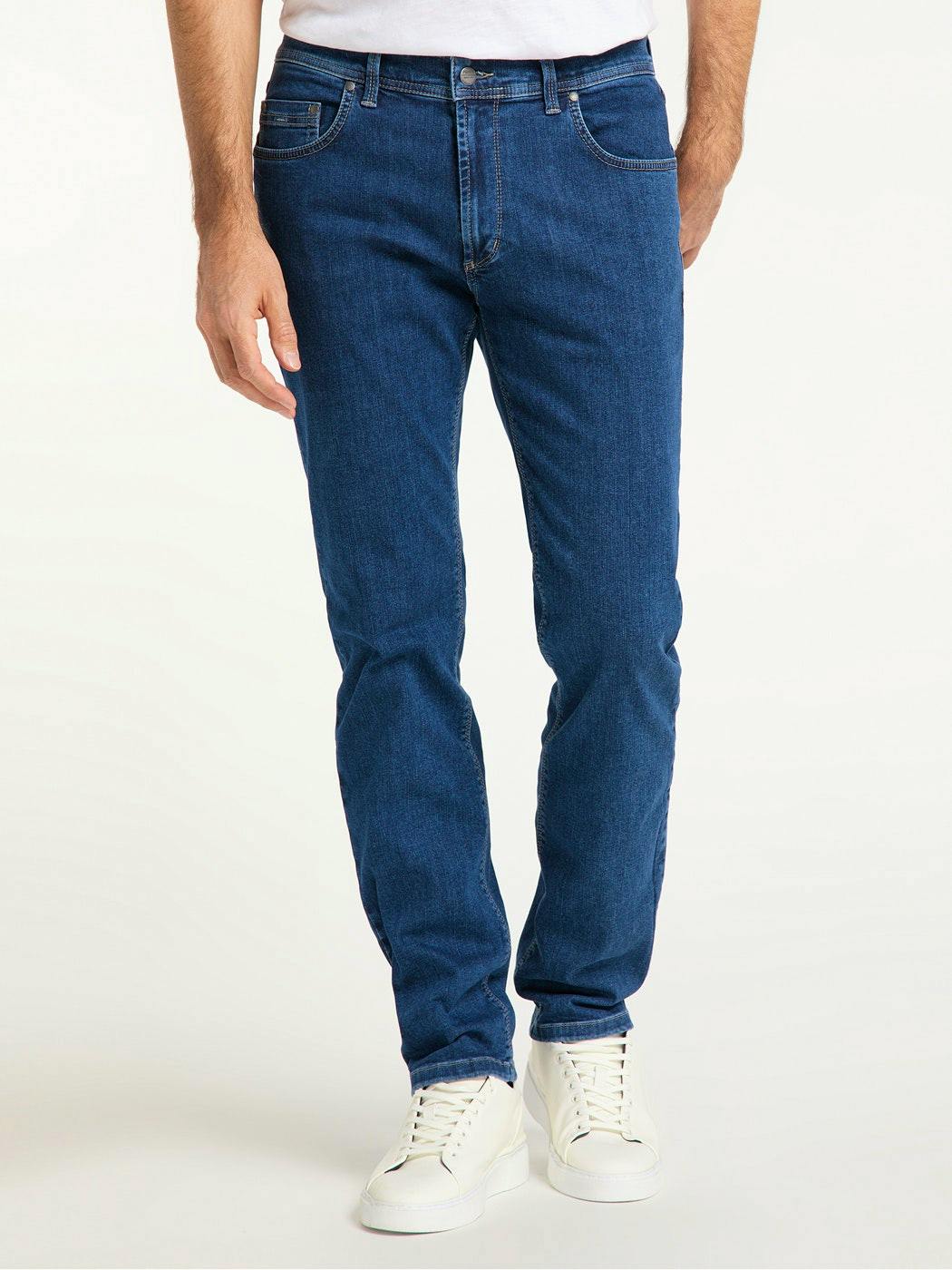 Image of Pioneer Jeans Rando Megaflex Regular Fit darkstone extra lang