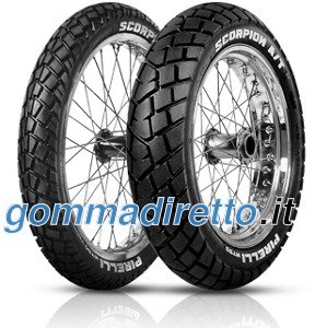 Image of Pirelli SCORPION MT90 A/T ( 120/90-17 TT 64S ruota posteriore M/C ) 1004300 IT