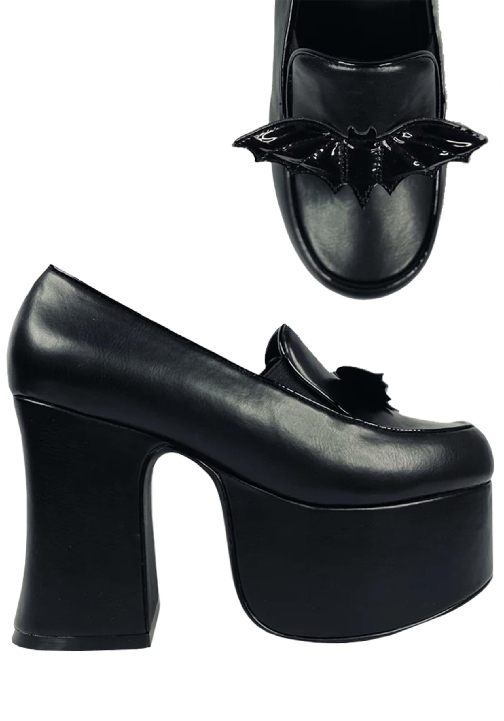 Image of Platform Bat Banshee Heels for Women ID SVBANSHEEHEEL-BAT-10