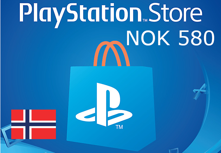 Image of PlayStation Network Card 580 NOK NO TR