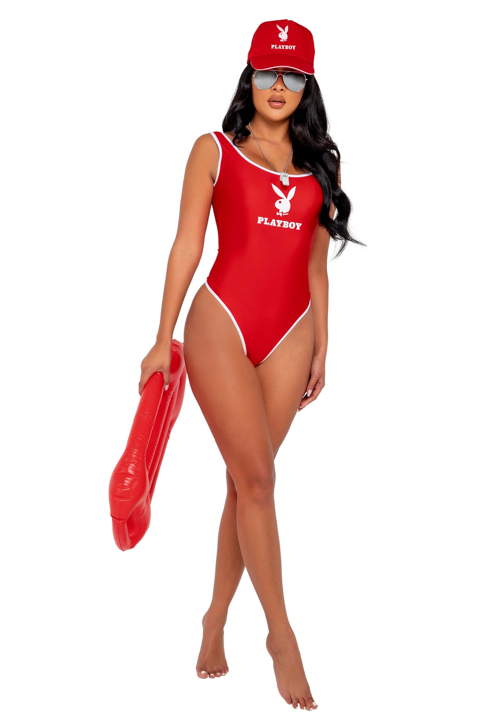 Image of Playboy Beach Patrol Costume for Women ID ROPB129-M