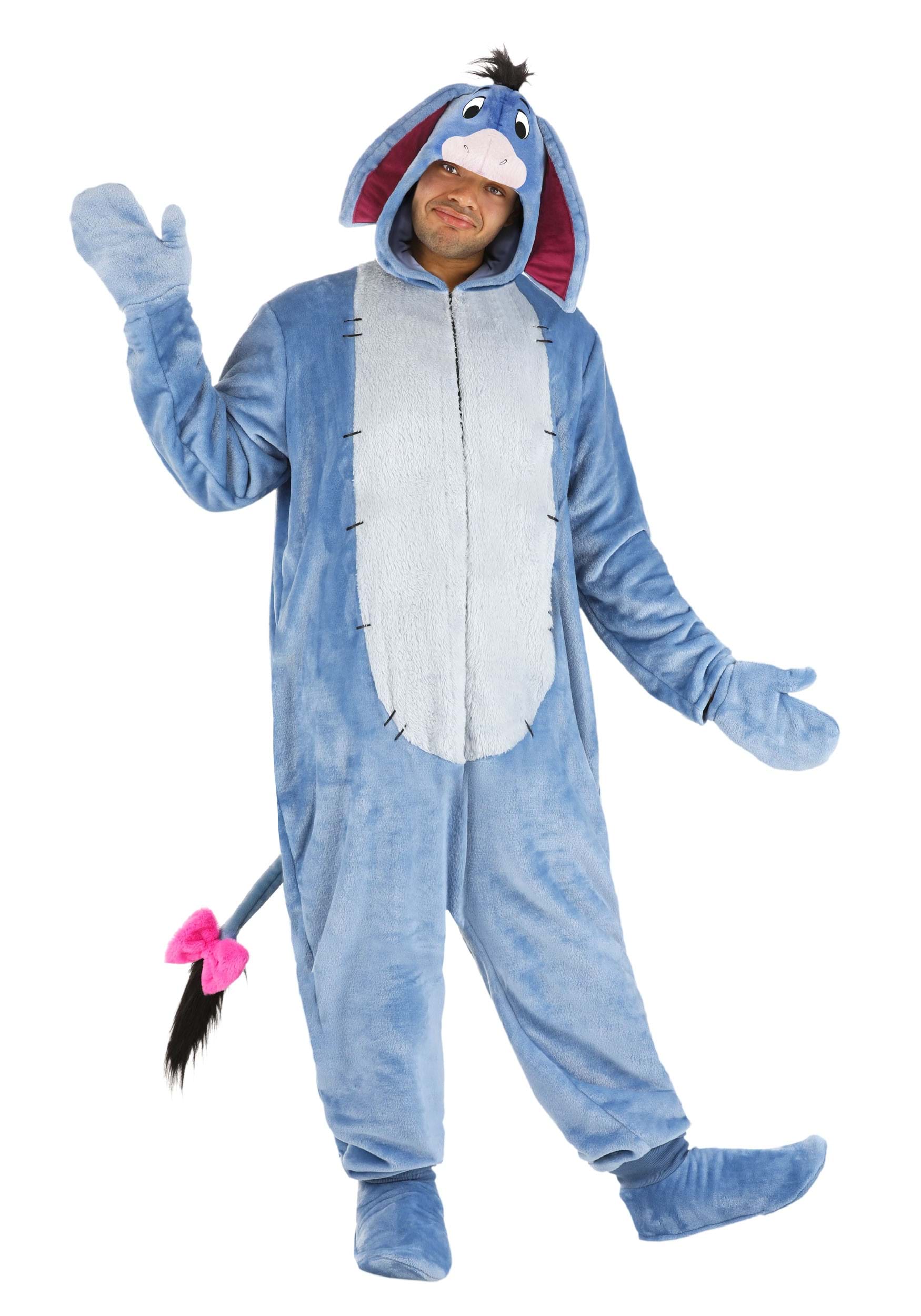 Image of Plus Size Adult Deluxe Disney Eeyore Costume for Adults ID FUN4714PL-2X