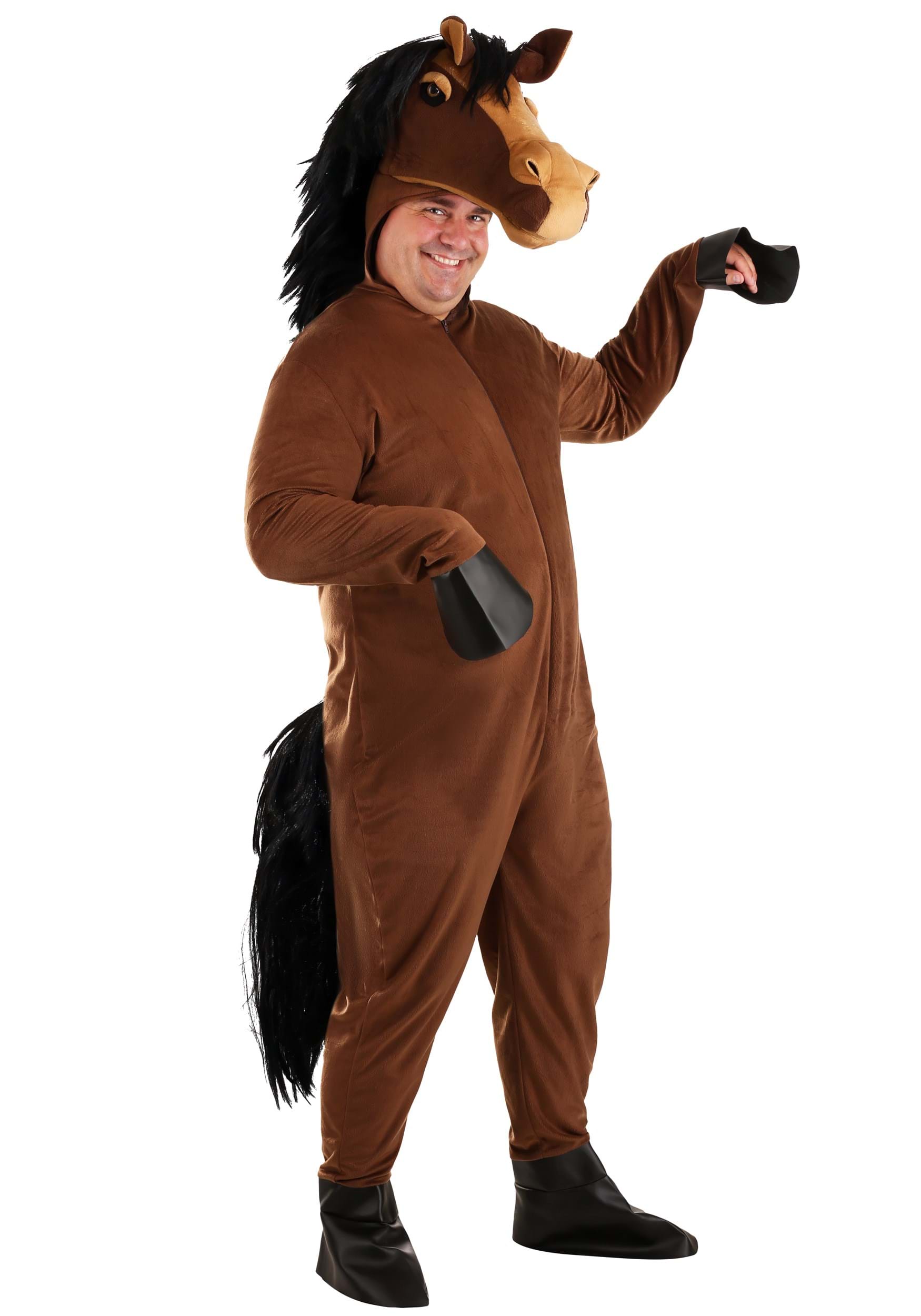 Image of Plus Size Adult Horse Costume ID FUN6834PL-3X