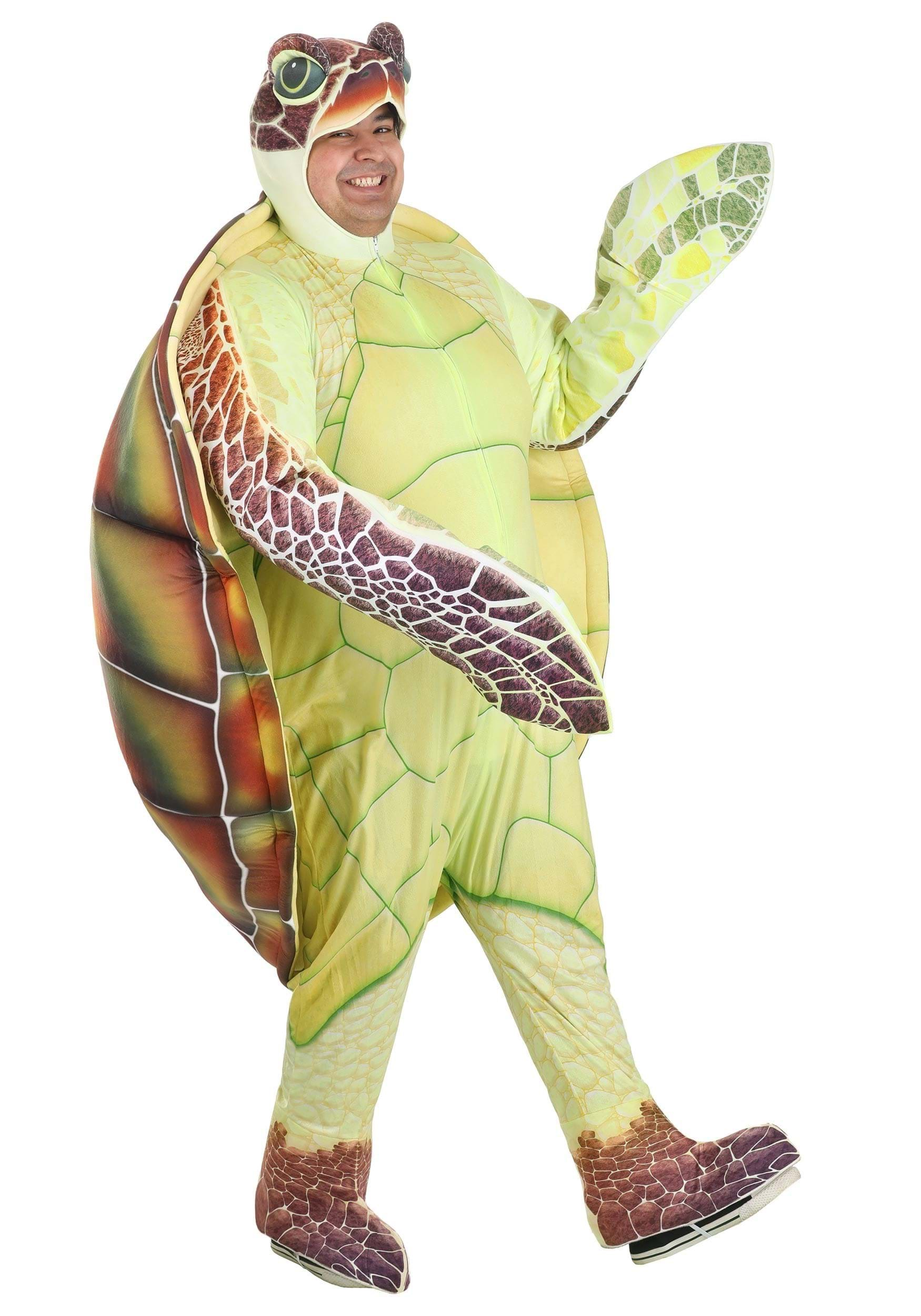 Image of Plus Size Adult Sea Turtle Costume ID FUN1649PL-4X