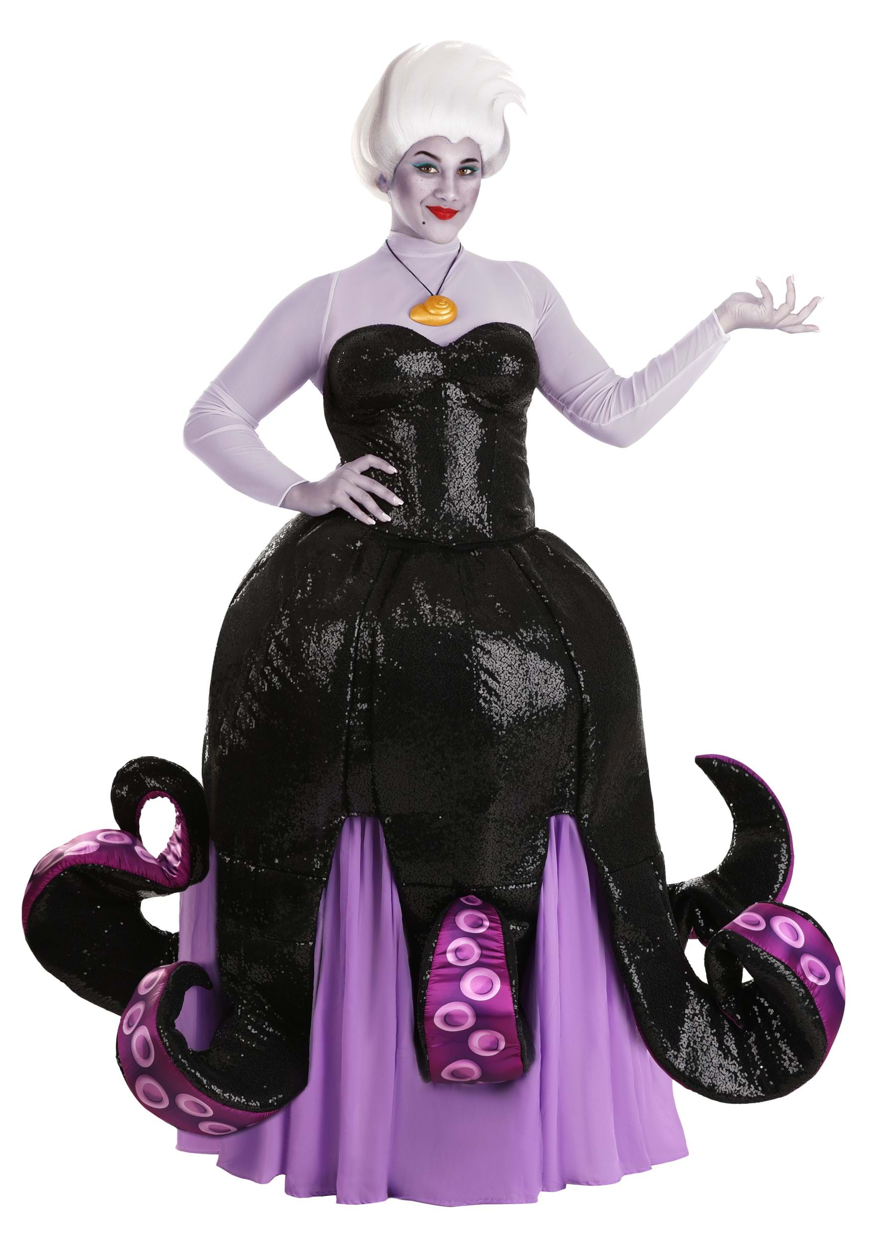 Image of Plus Size Authentic Ursula Women's Costume ID FUN1920PL-1X
