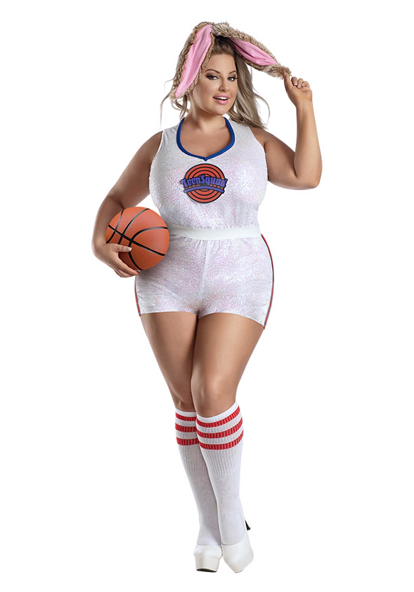 Image of Plus Size Basketball Bunny Costume for Women | Sexy Halloween Costumes ID SLS2148X-1X