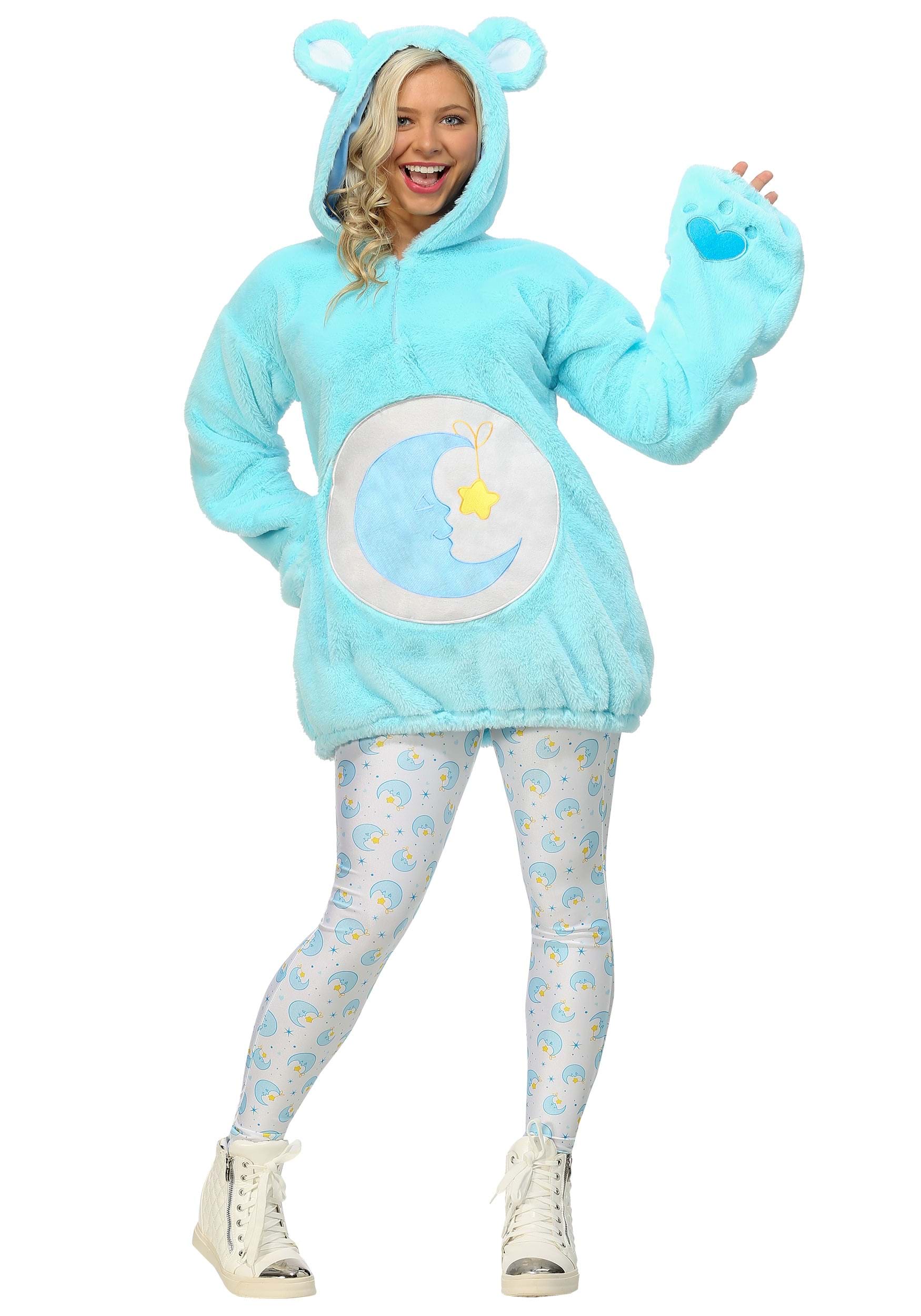 Image of Plus Size Care Bears Deluxe Bedtime Bear Women's Costume ID FUN6489PL-2X