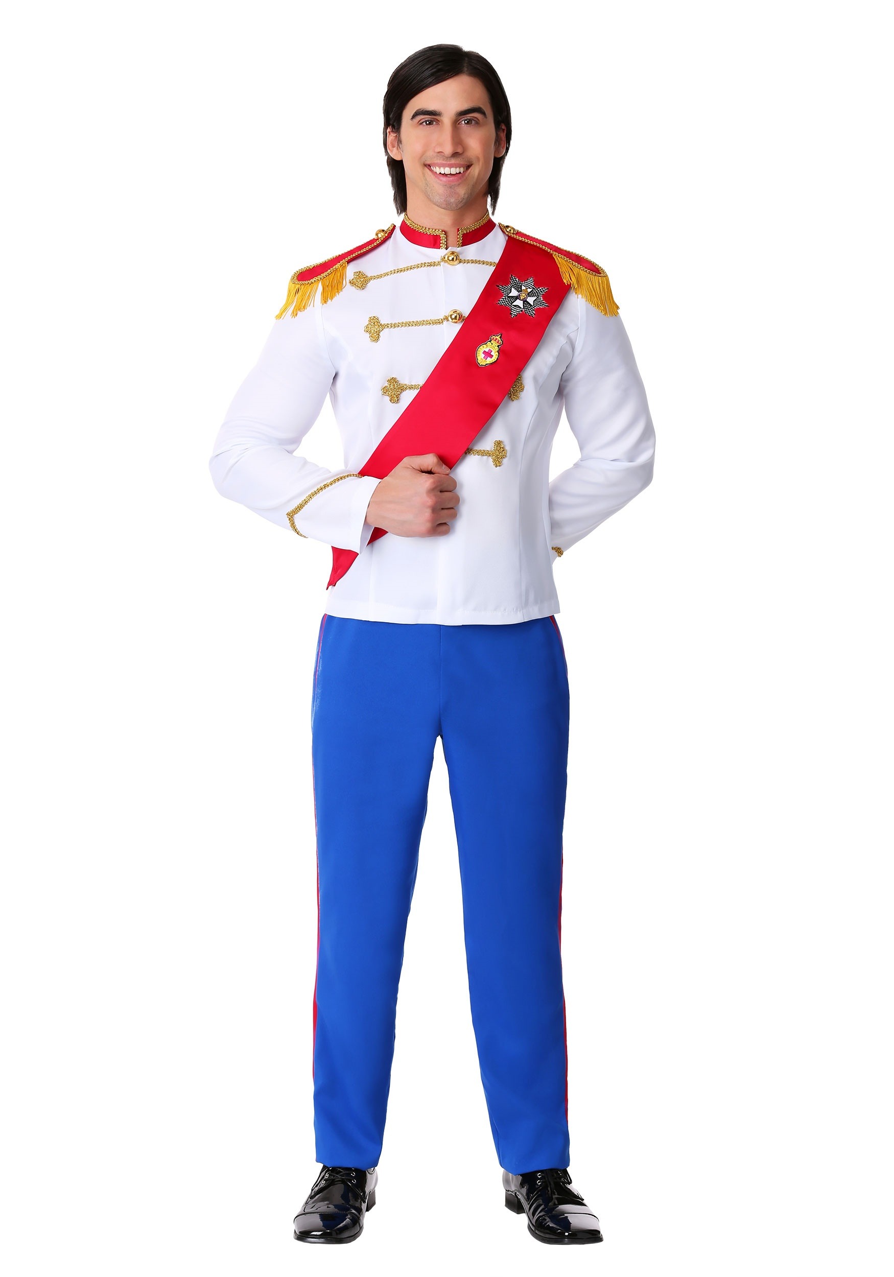 Image of Plus Size Charming Prince Costume for Men ID FUN0460PL-5X