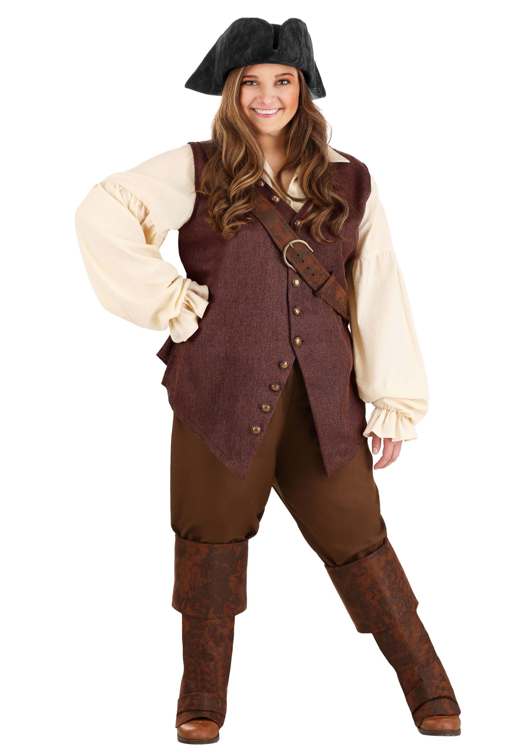 Image of Plus Size Disney Elizabeth Swann Costume for Women ID FUN2393PL-1X