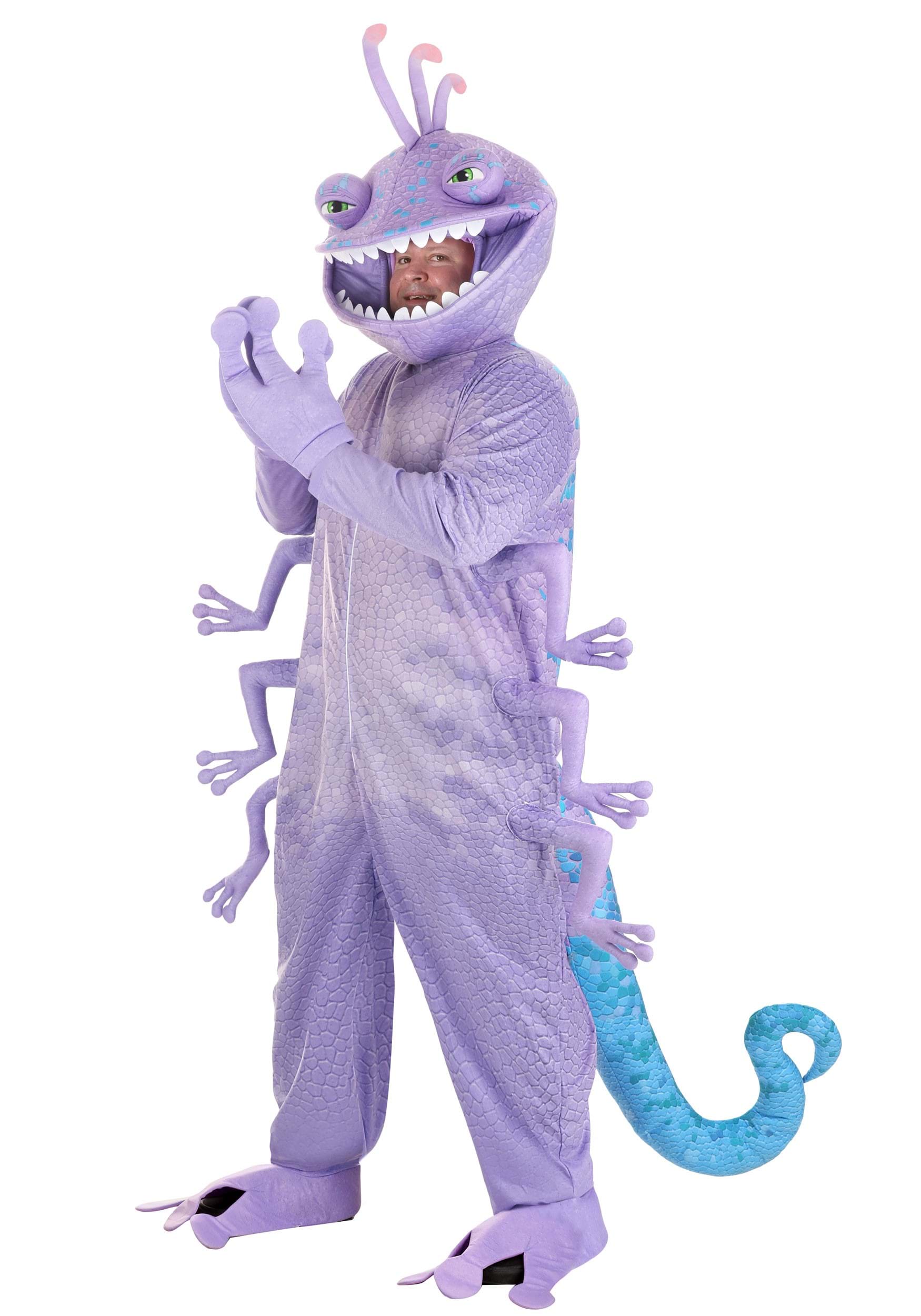 Image of Plus Size Disney and Pixar Randall Men's Costume ID FUN4778PL-4X