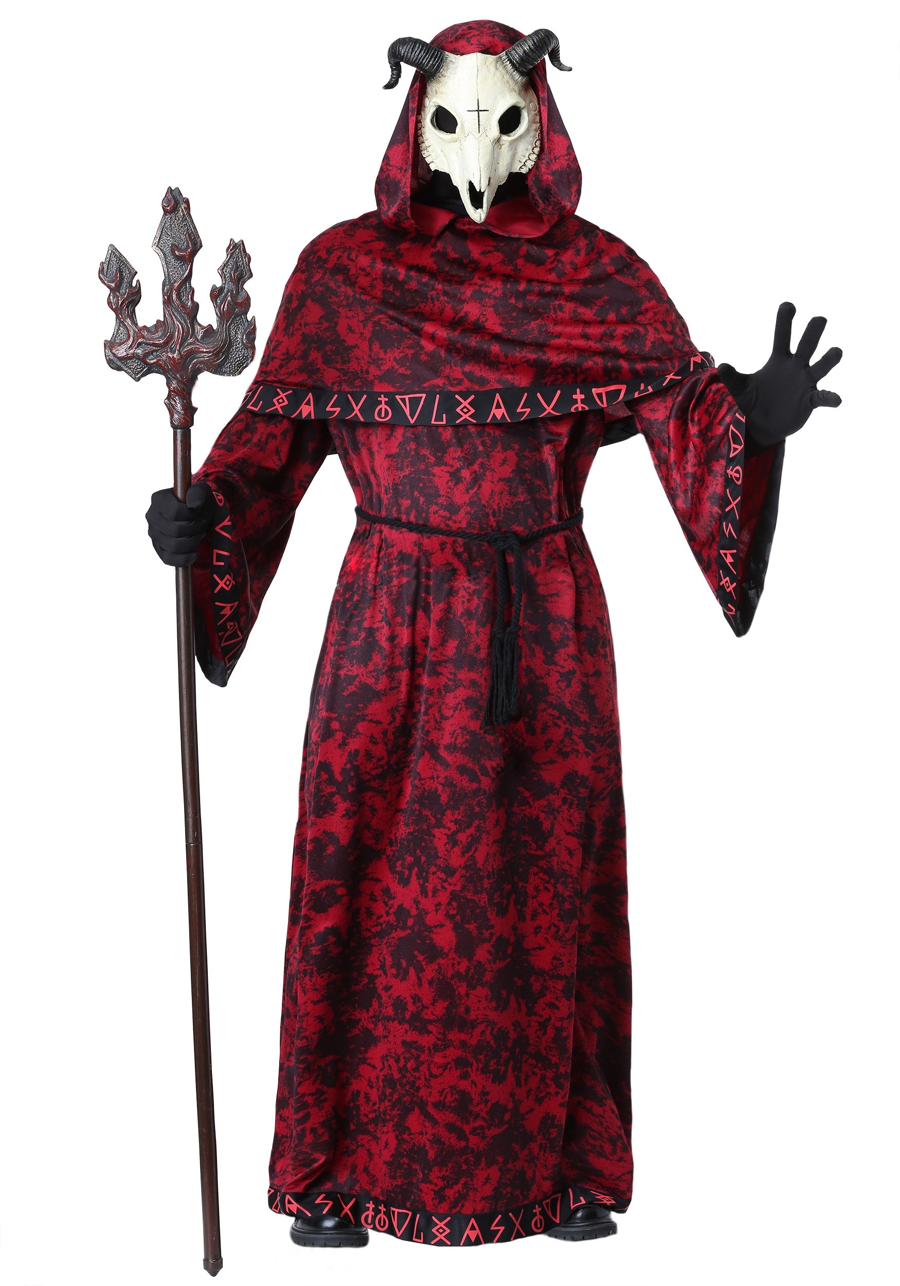 Image of Plus Size Evil Skull Demon Costume for Adults ID FUN6860PL-4X