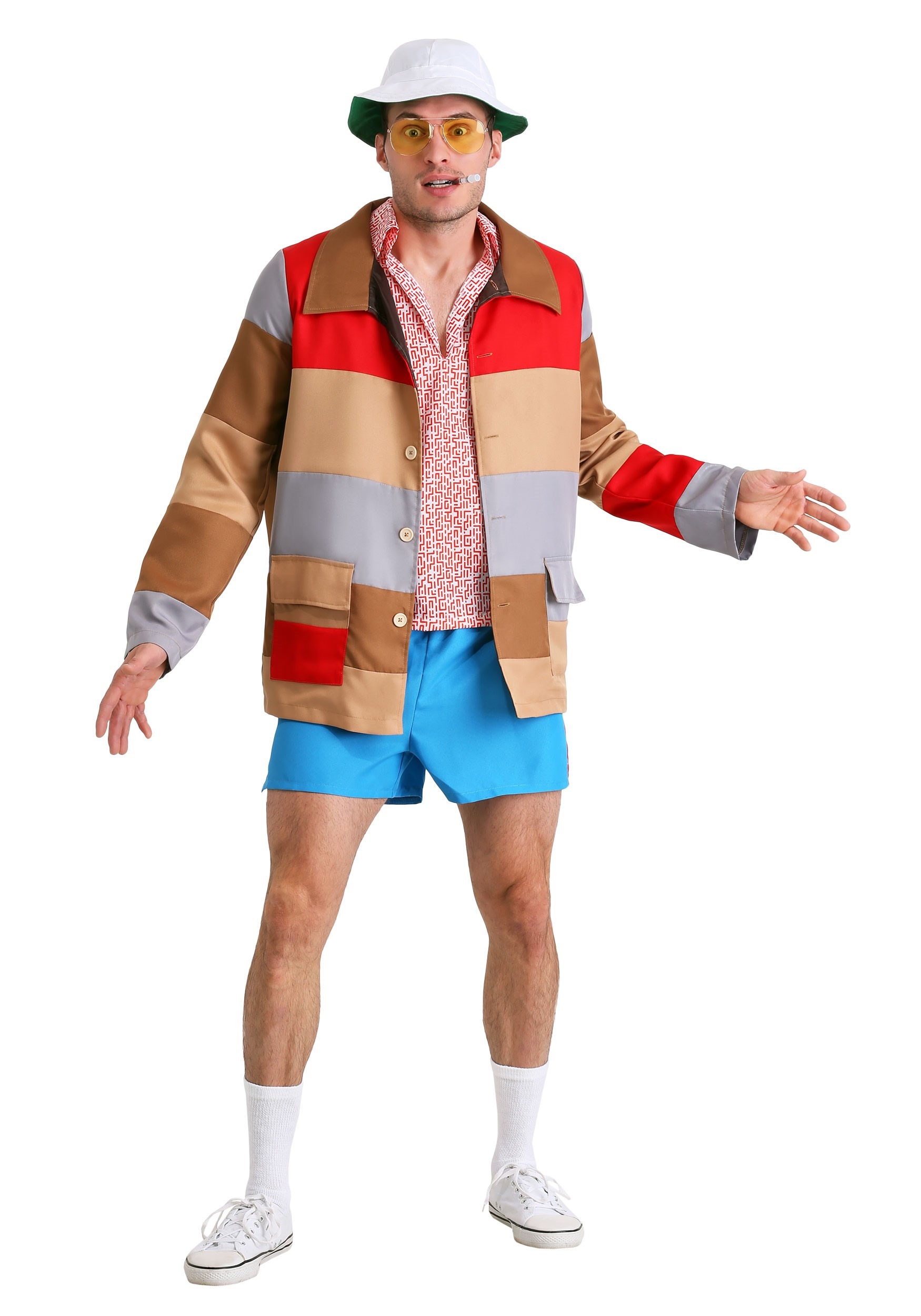 Image of Plus Size Fear and Loathing in Las Vegas Deluxe Raoul Duke Costume ID FUN6193PL-2X
