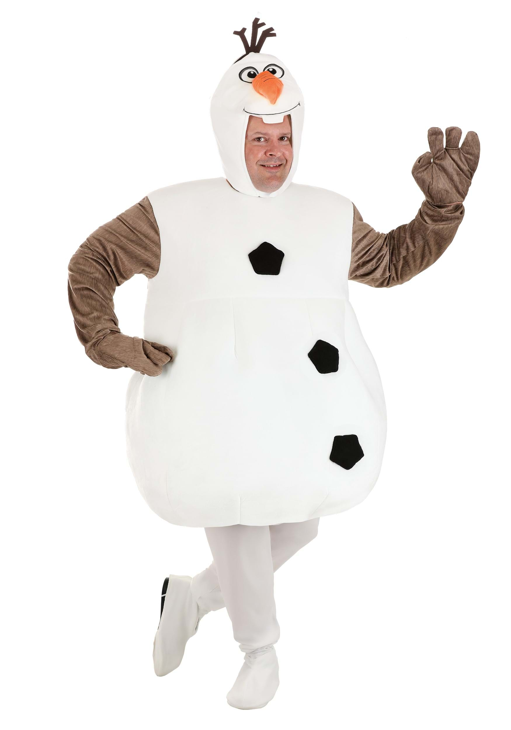 Image of Plus Size Frozen Olaf Adult Costume ID FUN3499PL-2X