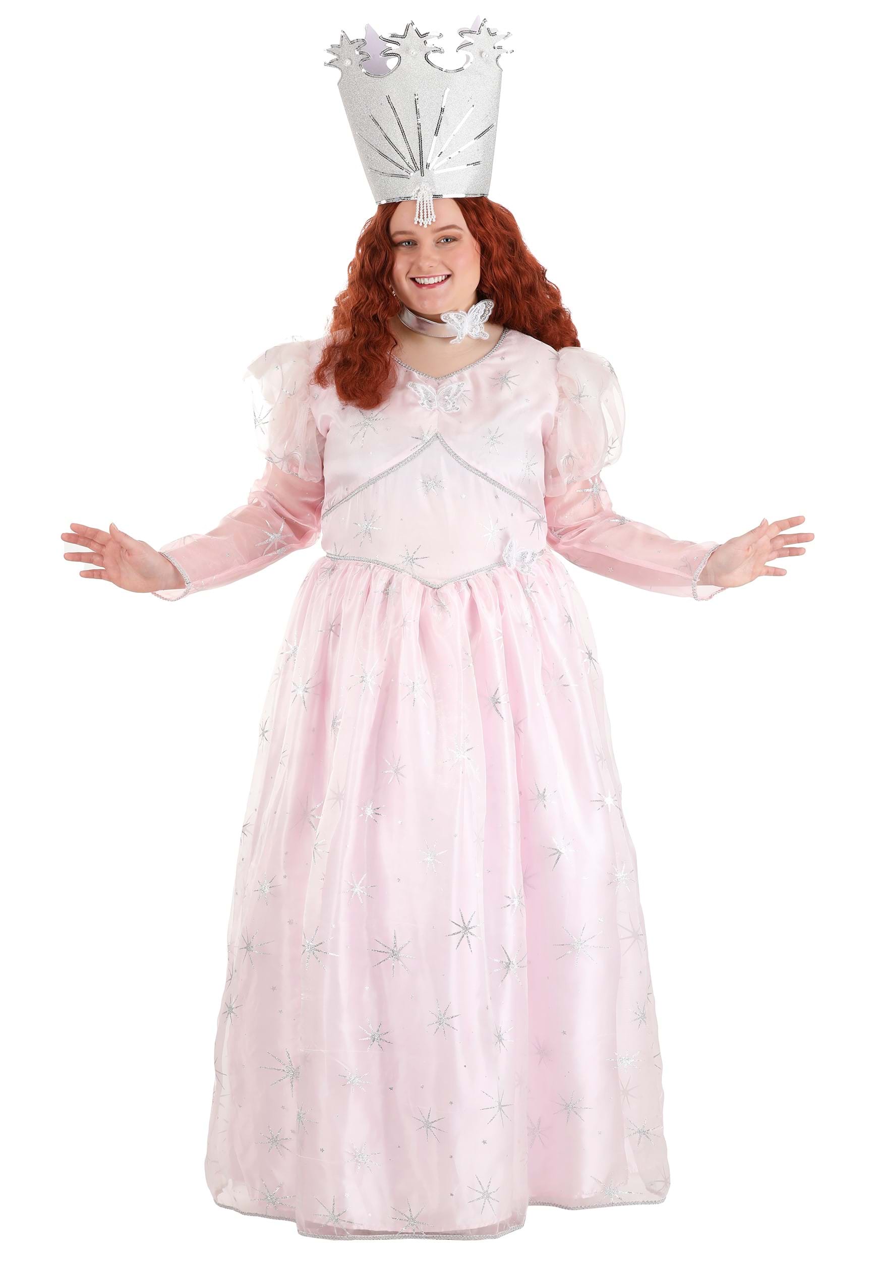 Image of Plus Size Good Glinda Women's Costume Dress ID FUN2874PL-2XL