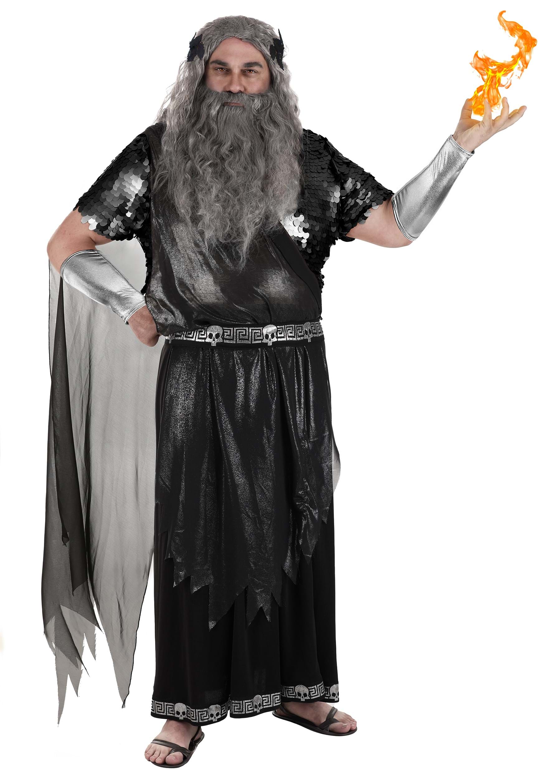 Image of Plus Size Hades Men's Halloween Costume ID FUN3810PL-2X