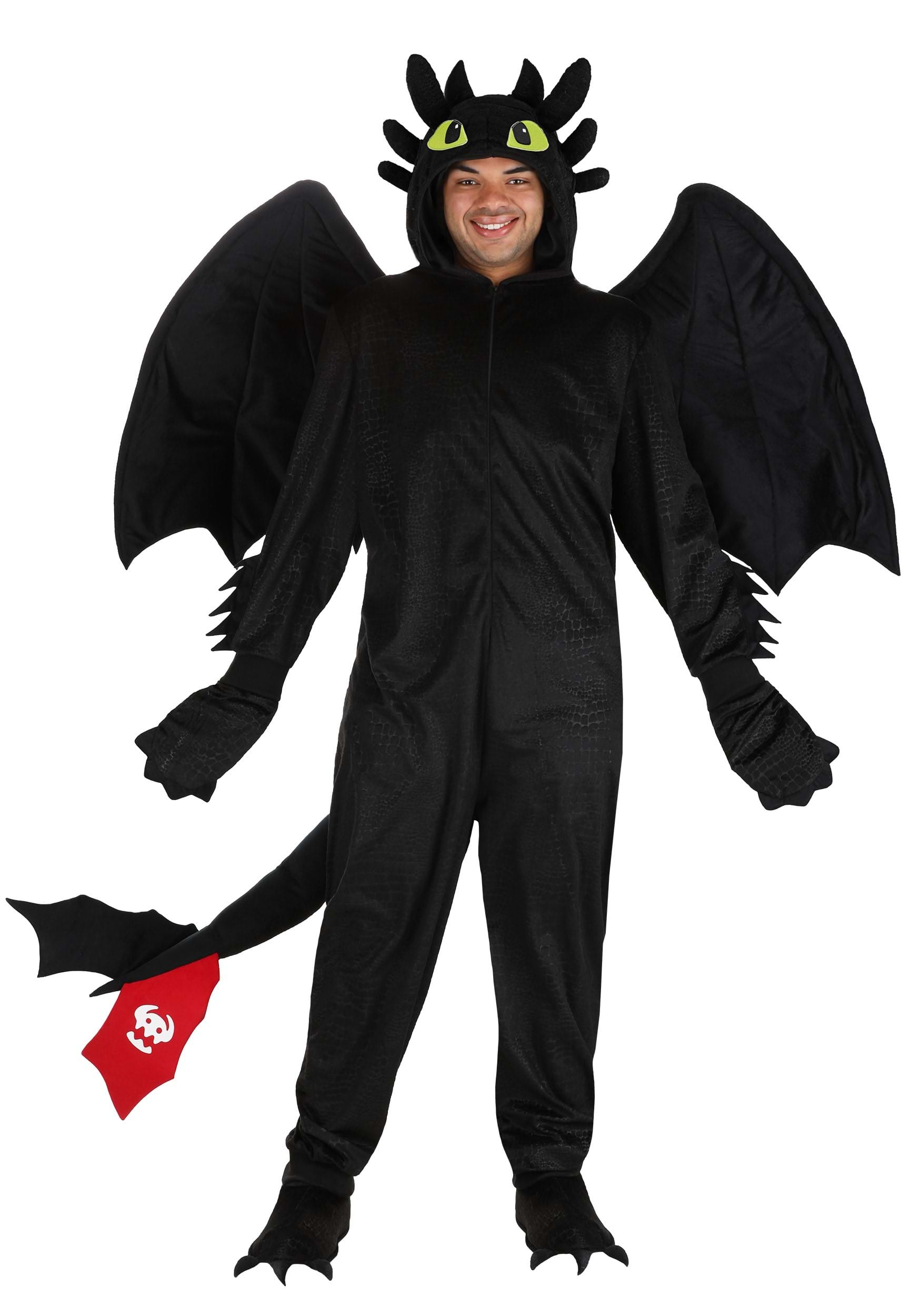 Image of Plus Size How to Train Your Dragon Toothless Costume | Movie Costumes ID FUN4618PL-3X