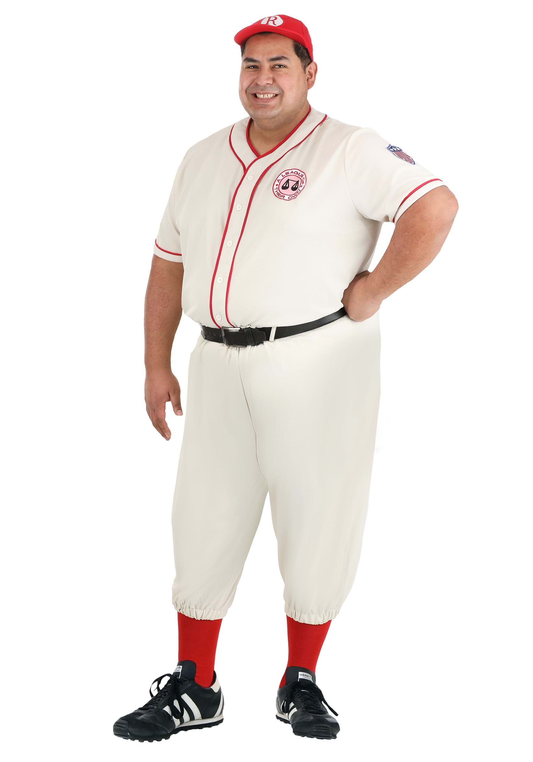 Image of Plus Size League of Their Own Coach Jimmy Costume | Exclusive ID LEA8303PL-2XT