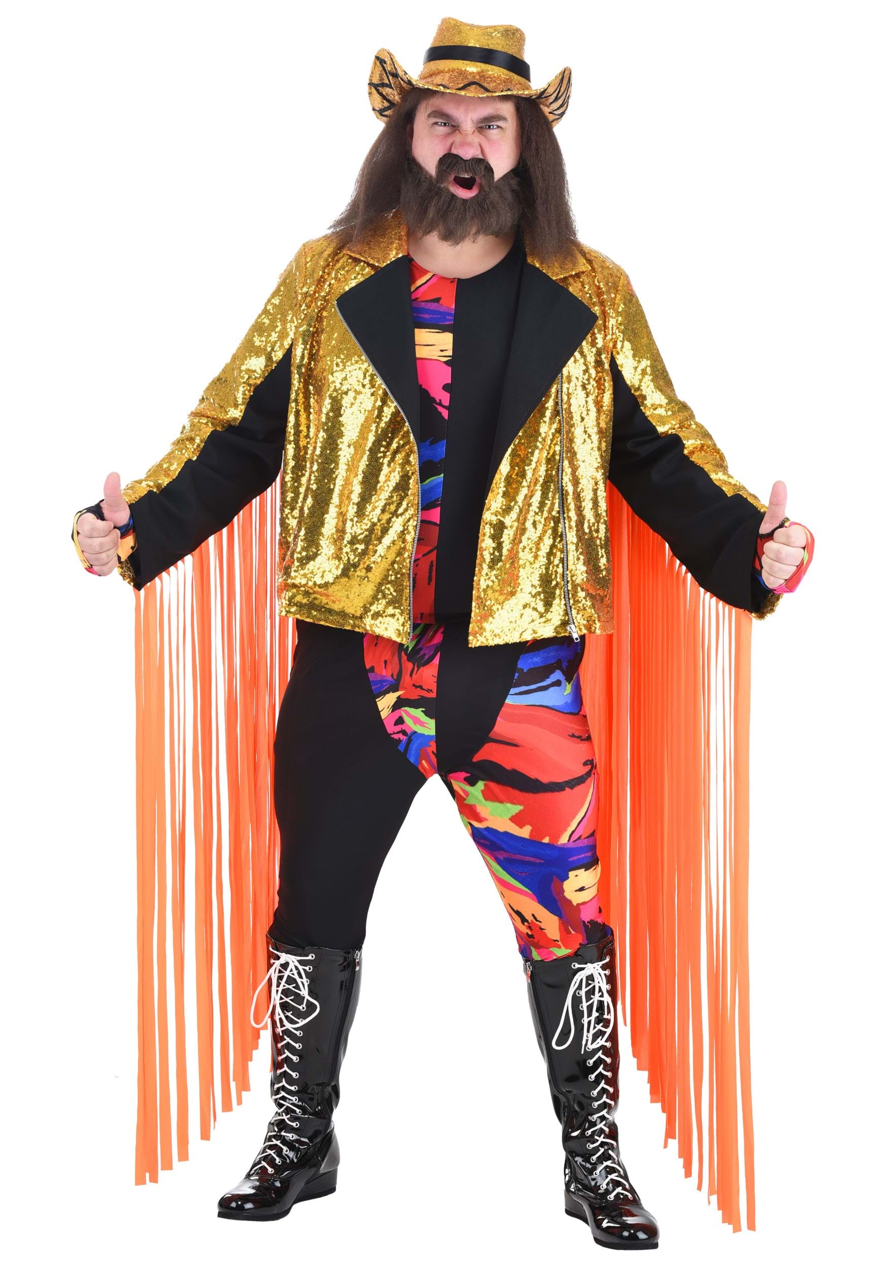 Image of Plus Size Macho Man Randy Savage WWE Costume ID FUN1562PL-4X