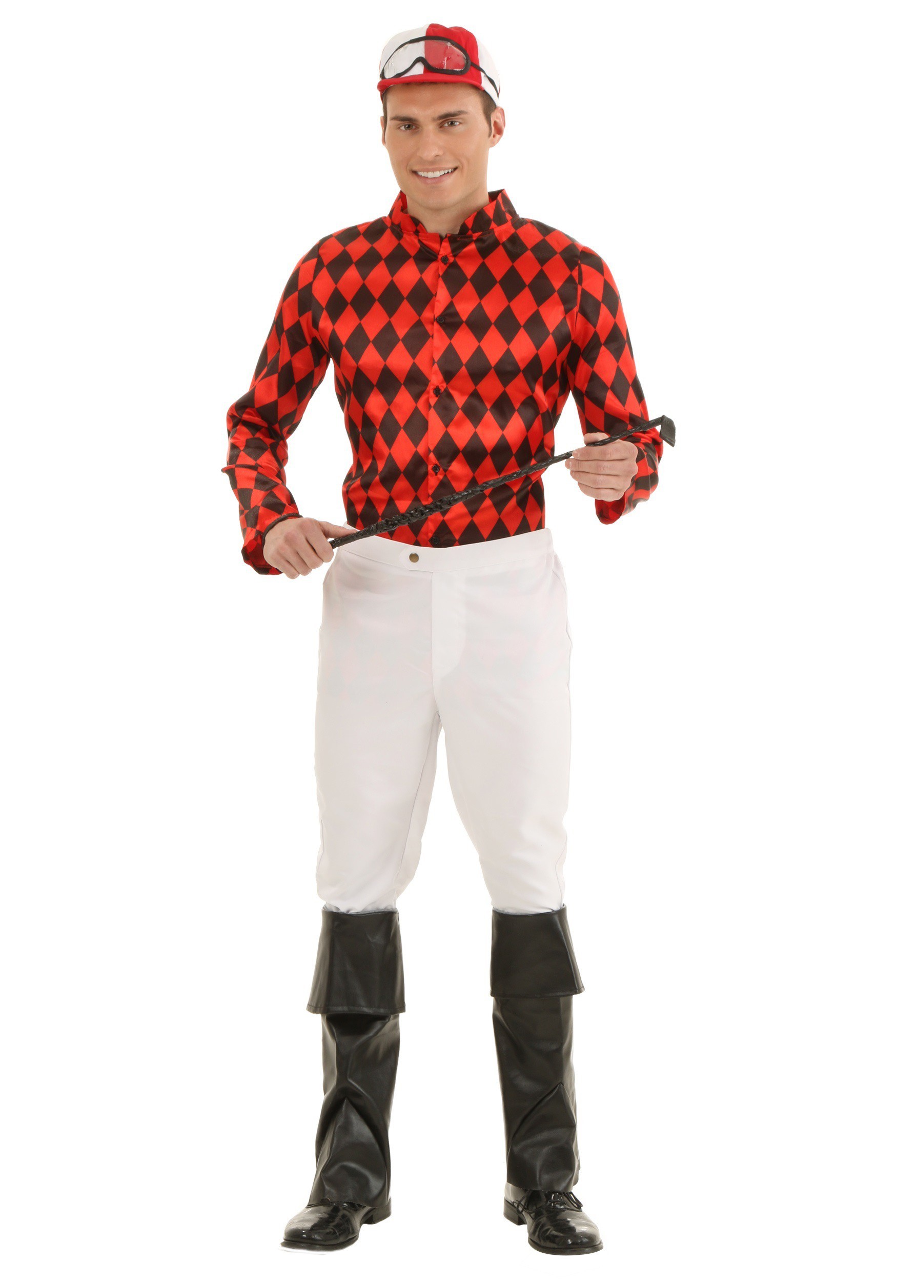 Image of Plus Size Men's Horse Jockey Costume ID FUN2256PL-3X