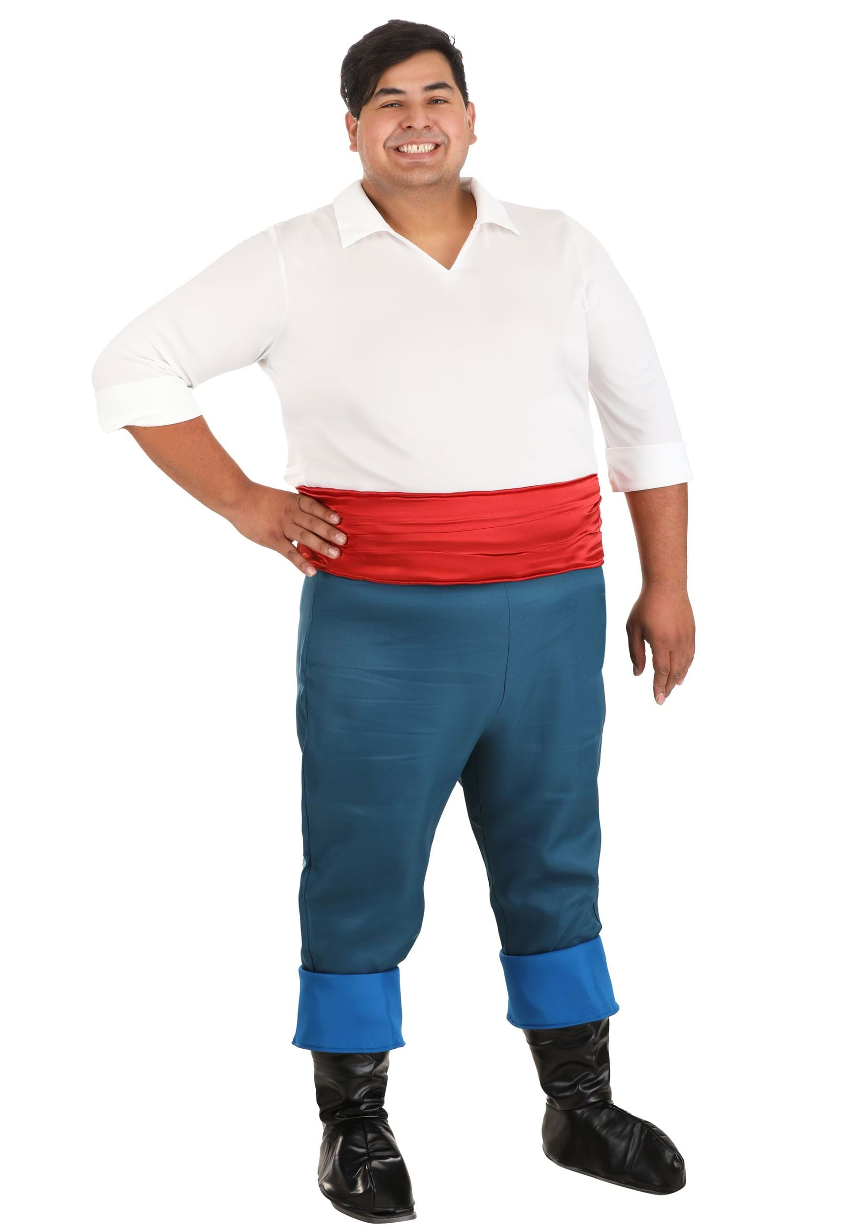 Image of Plus Size Men's Prince Eric Costume ID FUN3332PL-4X