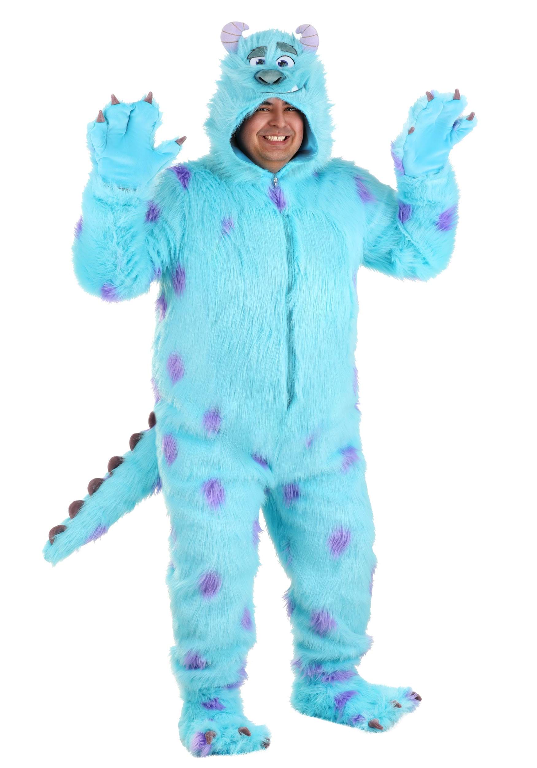 Image of Plus Size Monsters Inc Adult Hooded Sulley Costume ID FUN3460PL-3X