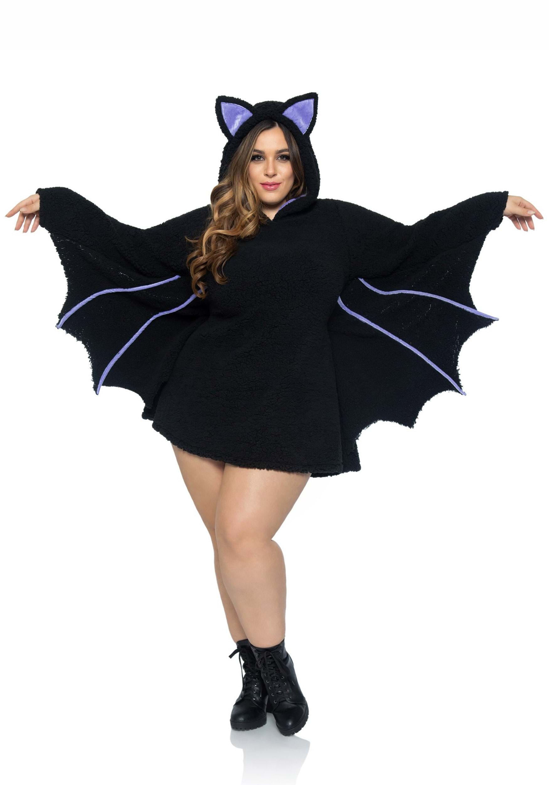 Image of Plus Size Moonlight Bat Adult's Costume ID LE87084X-3X/4X