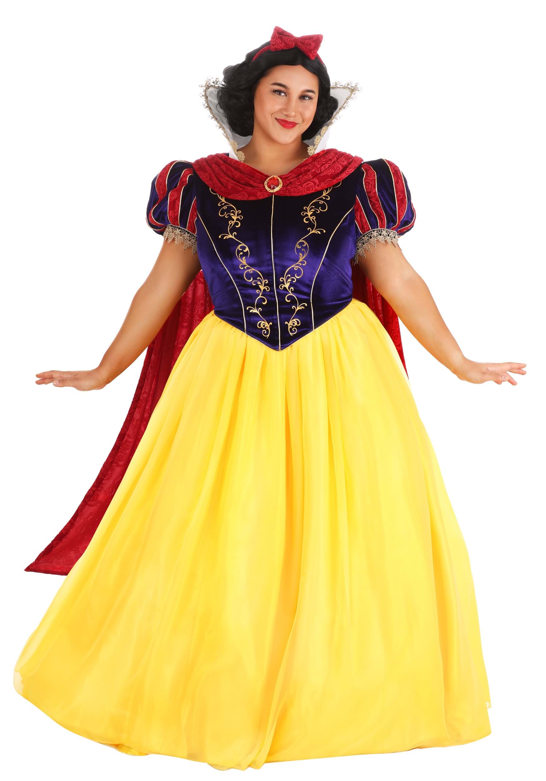 Image of Plus Size Premium Snow White Women's Costume ID FUN3381PL-1X