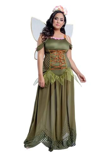 Image of Plus Size Rose Fairy Princess Costume for Women | Fairy Costumes ID SLS6116X-4X