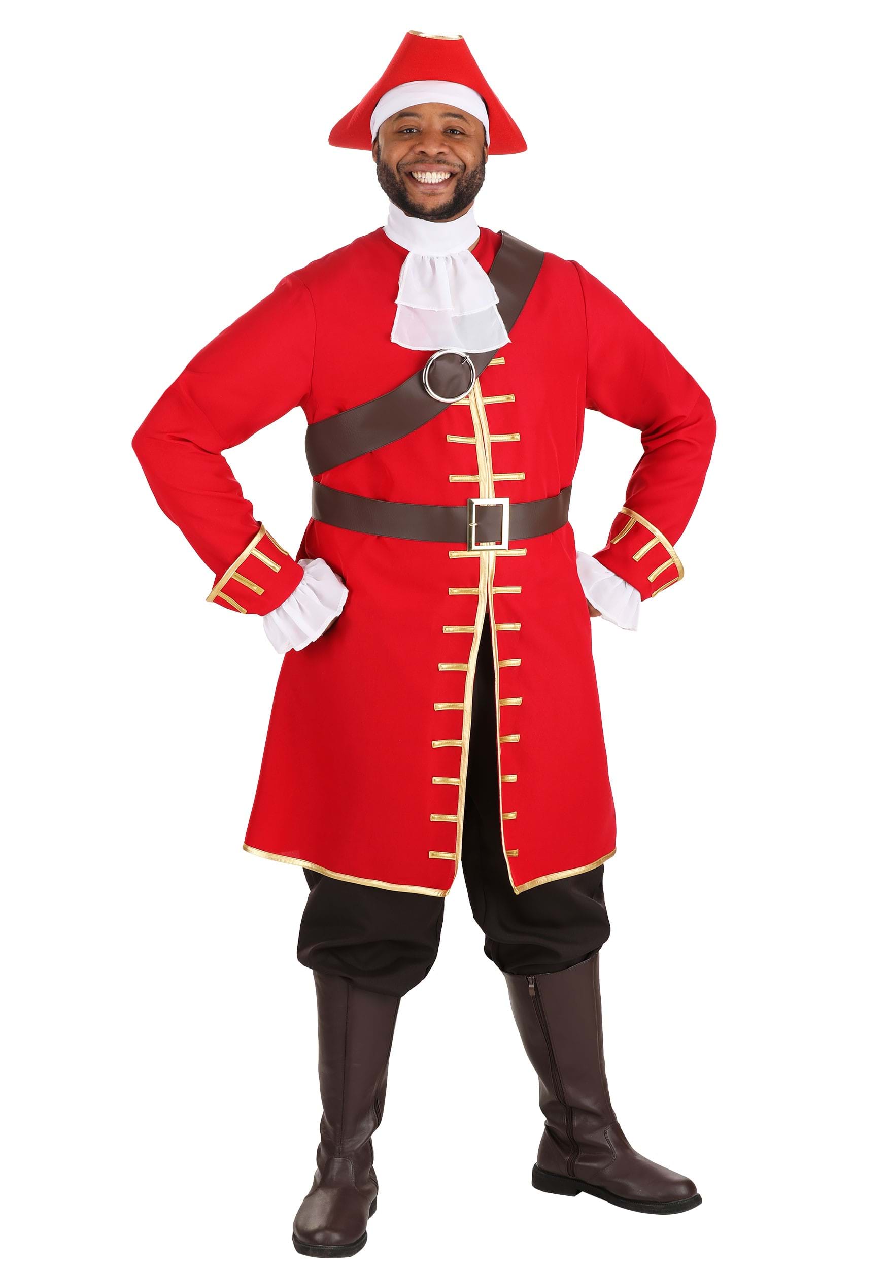 Image of Plus Size Rum Captain Men's Costume ID FUN4510PL-4X