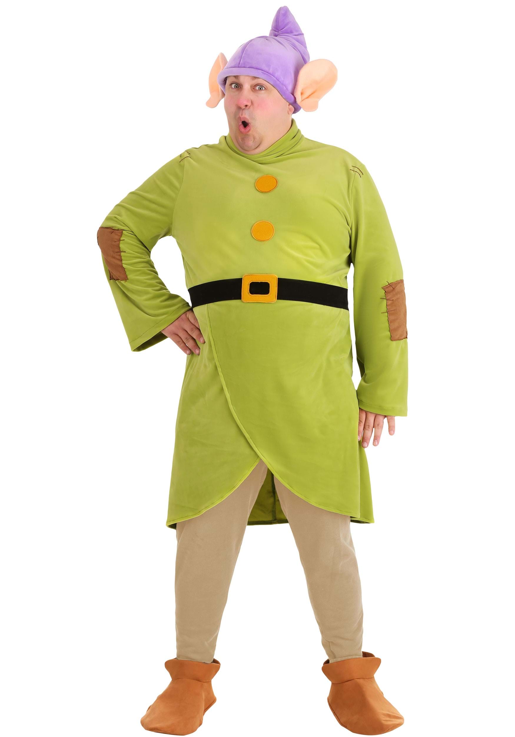 Image of Plus Size Snow White Dopey Costume for Adults ID FUN1894PL-3X