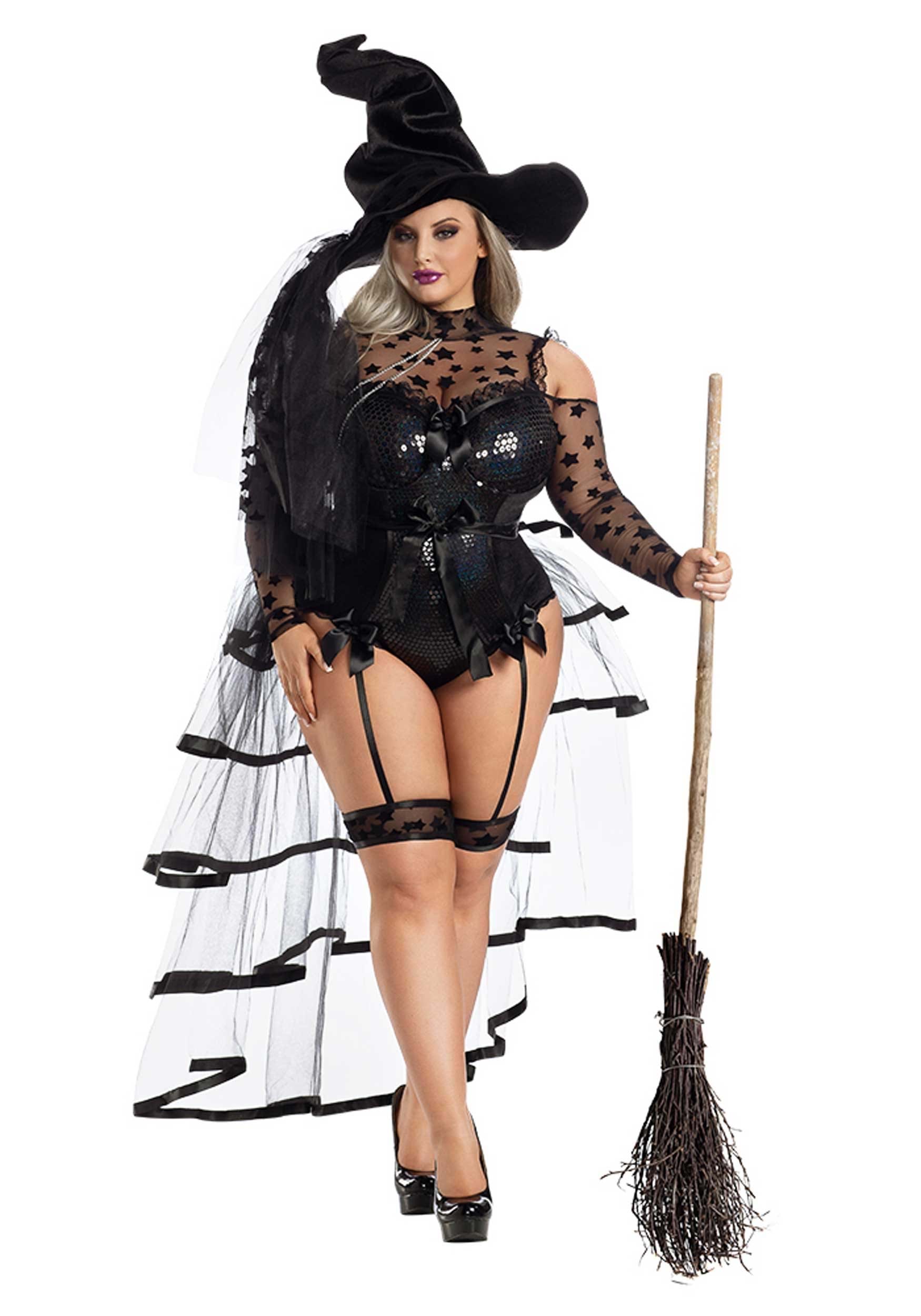 Image of Plus Size Starstruck Witch Women's Costume ID PKPK2124XL-1X