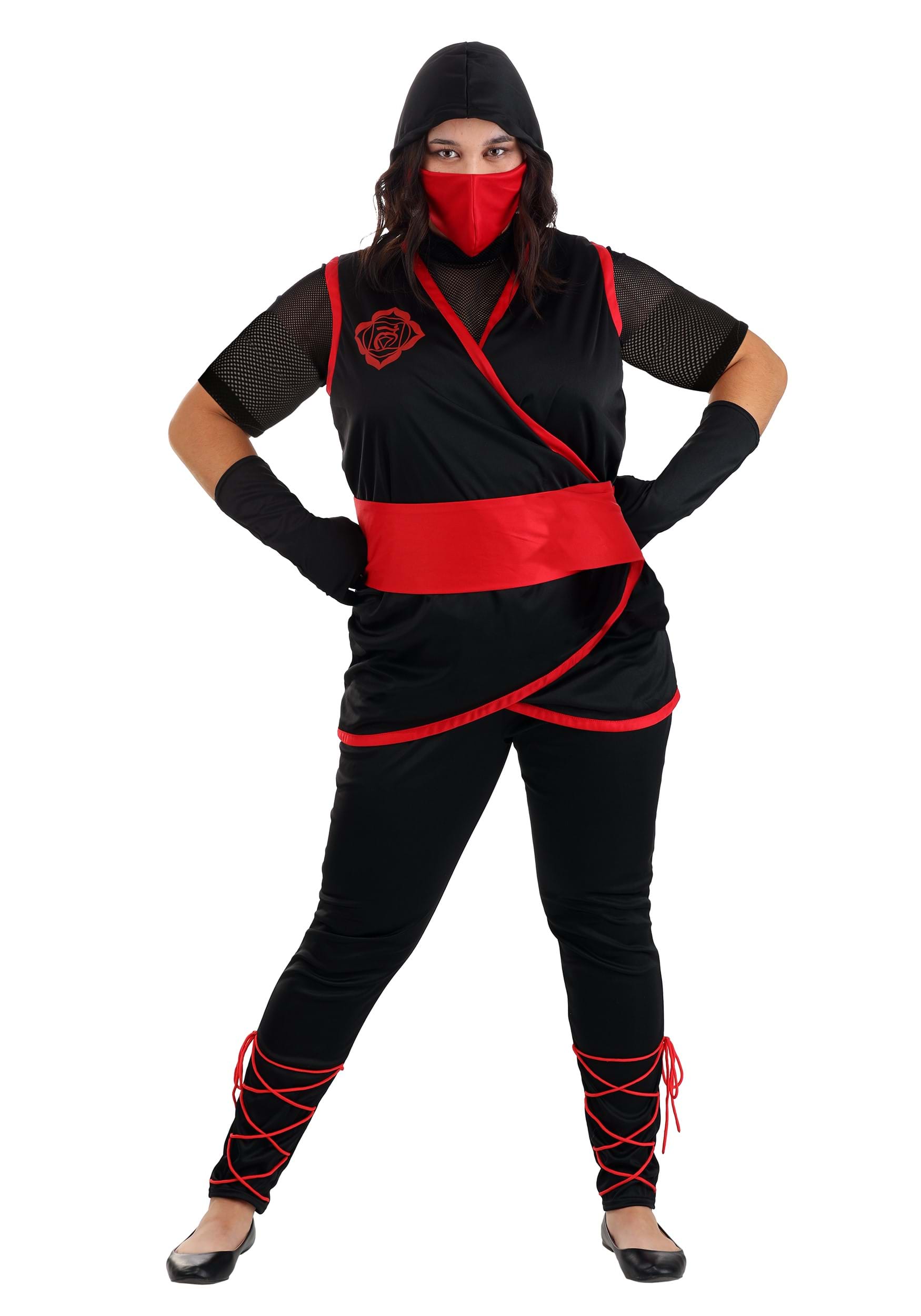 Image of Plus Size Stealth Ninja Women's Costume ID FUN2713PL-1X