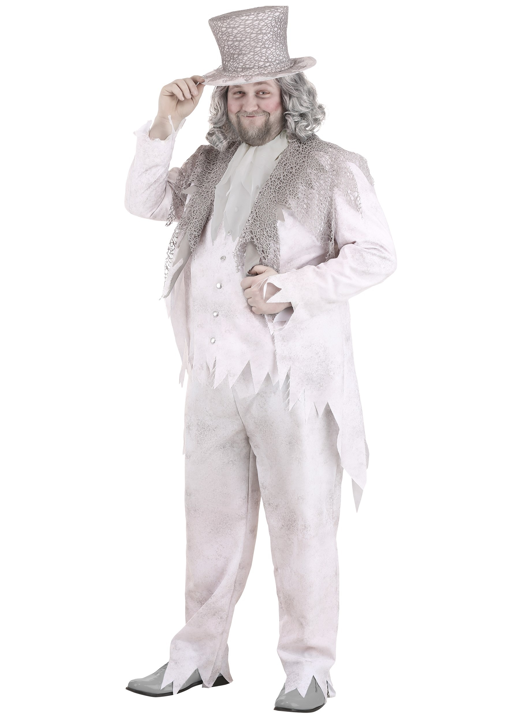 Image of Plus Size Victorian Ghost Costume For Men ID FUN1050PL-2X