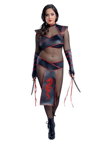 Image of Plus Size Women's Alluring Assassin Costume | Plus Size Costumes ID SLS7002X-1X