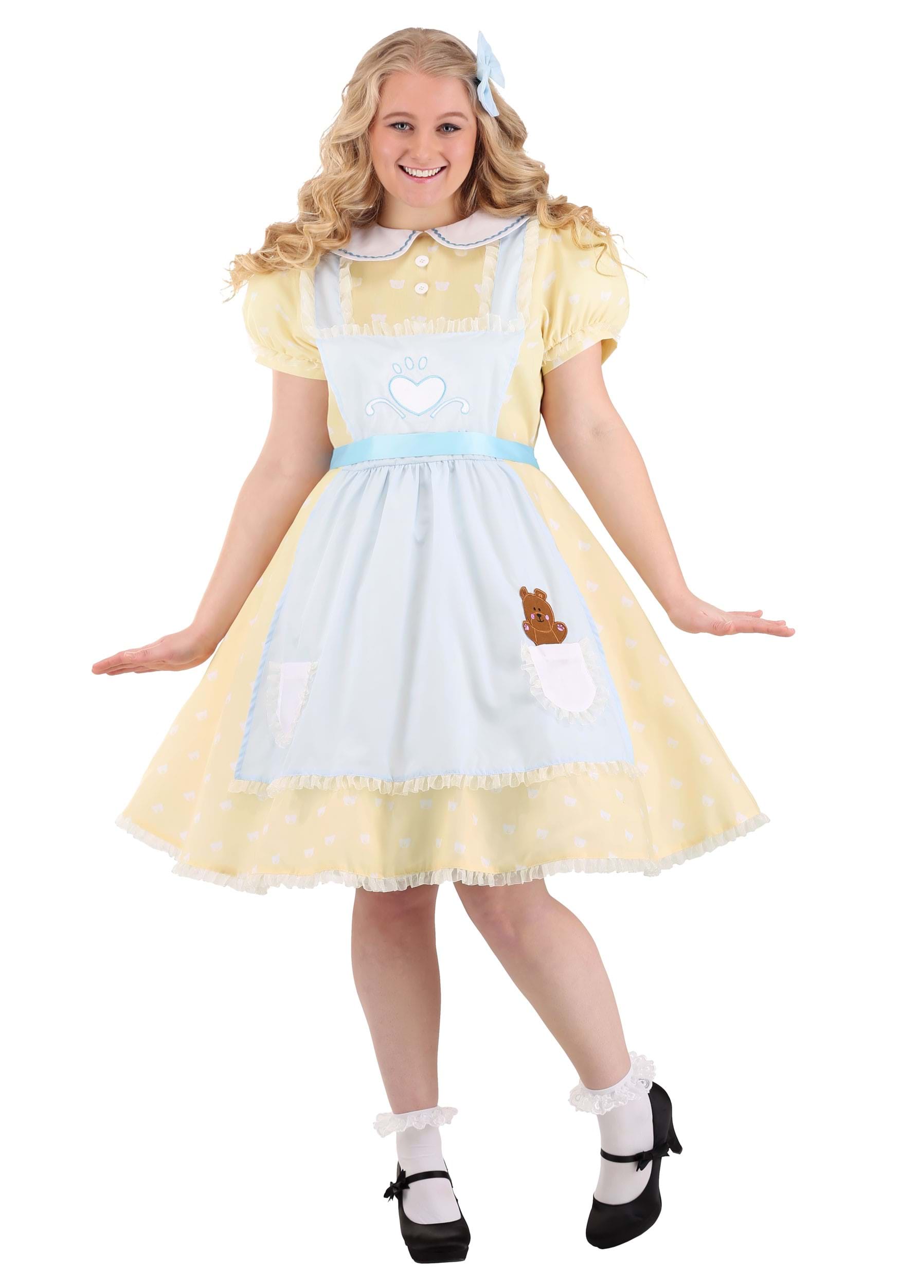 Image of Plus Size Women's Goldilocks Costume ID FUN0322PL-1X