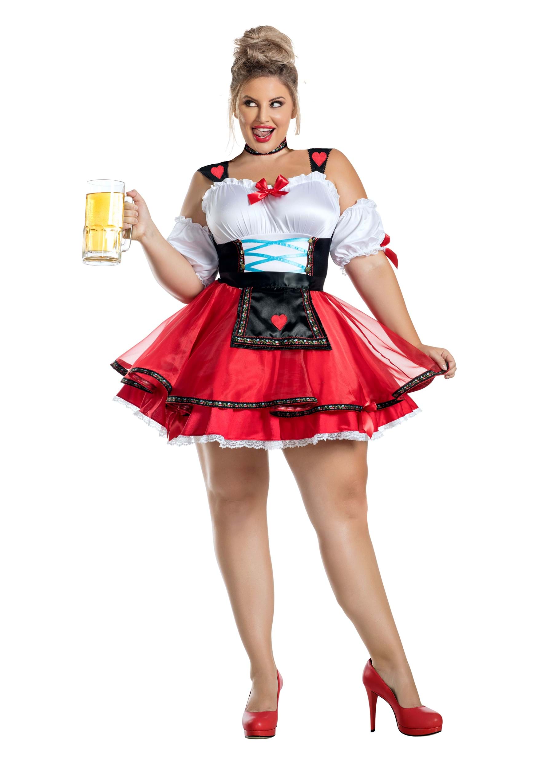 Image of Plus Size Women's Oktoberfest Hottie Costume ID PKPK1919XL-1X