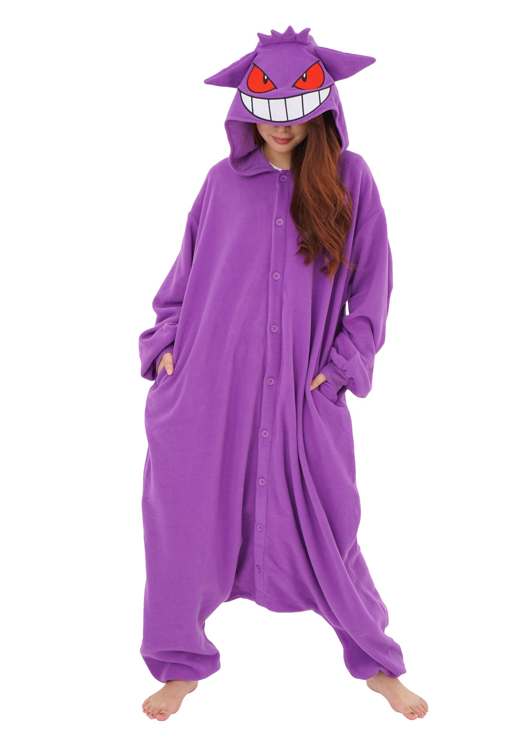 Image of Pokémon Gengar Kigurumi for Adults ID SZTPC125-ST