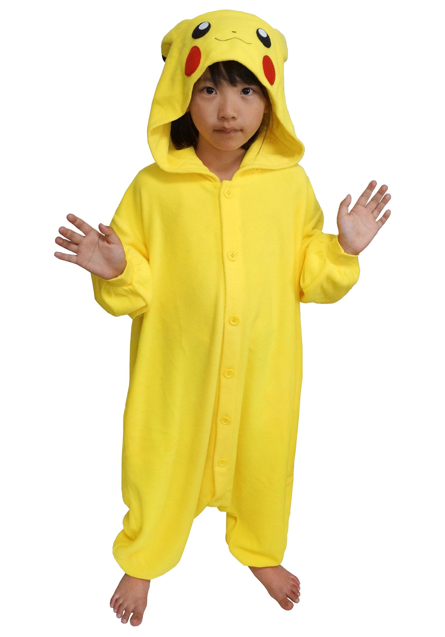 Image of Pokémon Pikachu Kid's Kigurumi Costume ID SZSZCTPC022H-ST