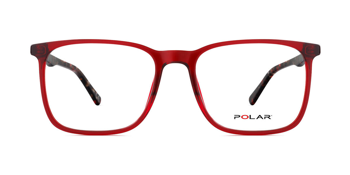 Image of Polar 1965 22 Óculos de Grau Vermelhos Masculino BRLPT