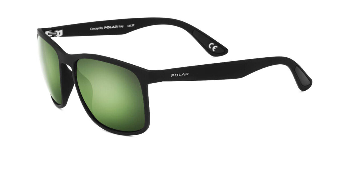 Image of Polar 359 Polarized 80G 58 Lunettes De Soleil Homme Noires FR