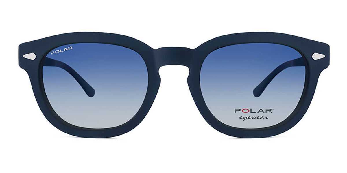 Image of Polar 448 Clip-On Polarized 20 Óculos de Sol Azuis Masculino BRLPT