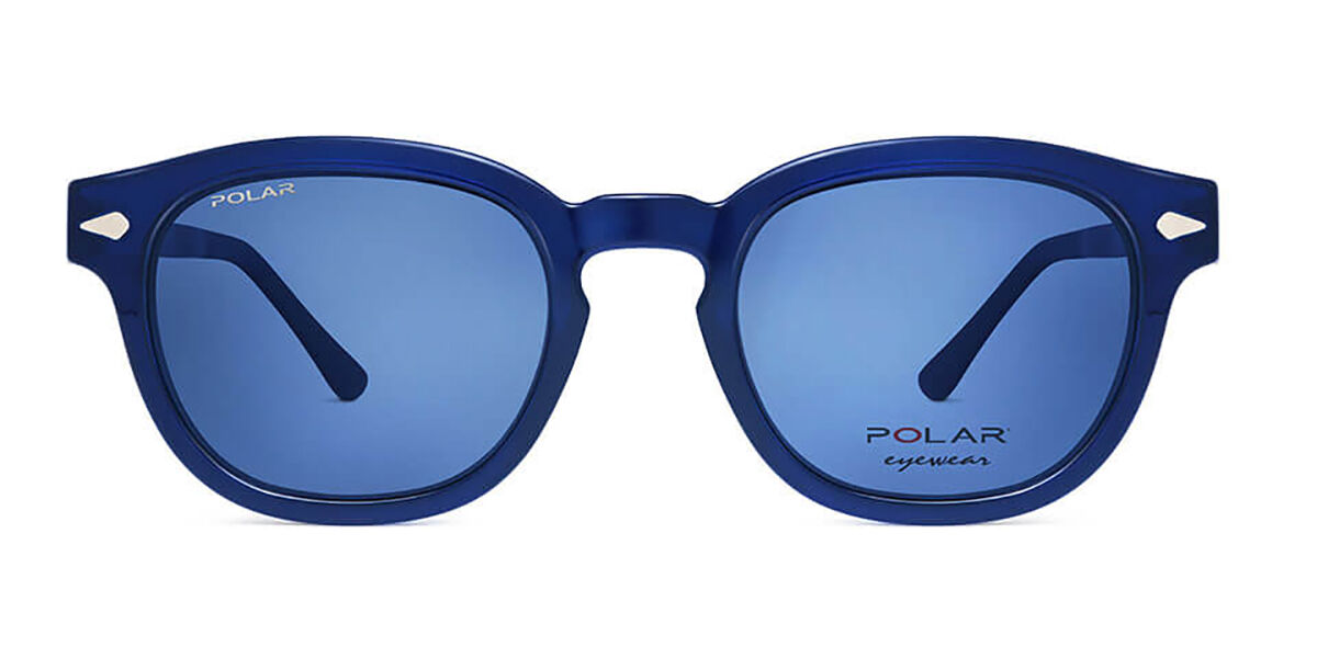 Image of Polar 448 Clip-On Polarized 21 Óculos de Sol Azuis Masculino BRLPT