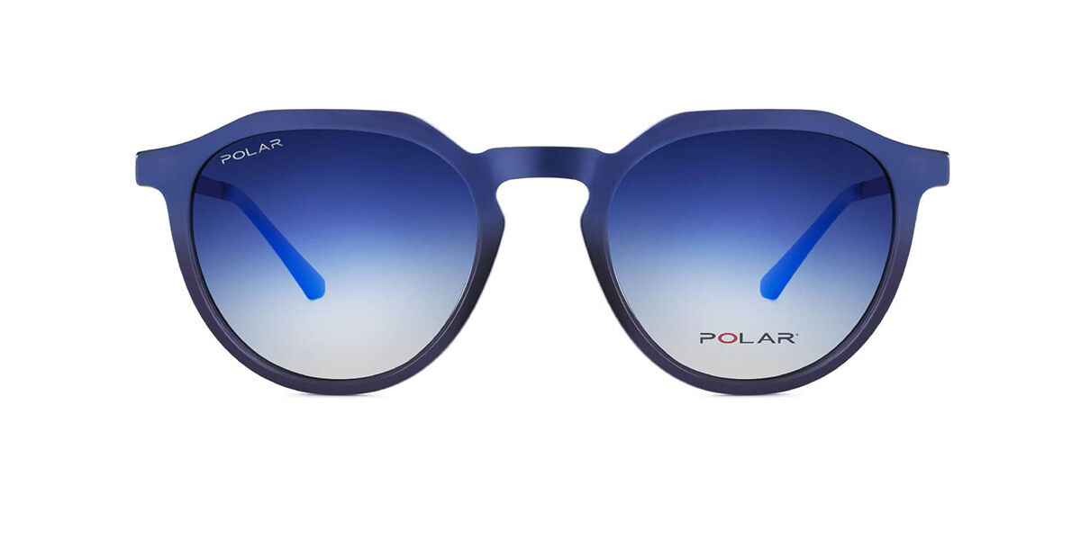 Image of Polar 502 With Clip-On Para Niños Polarized 21 Gafas de Sol Para Niños Azules ESP